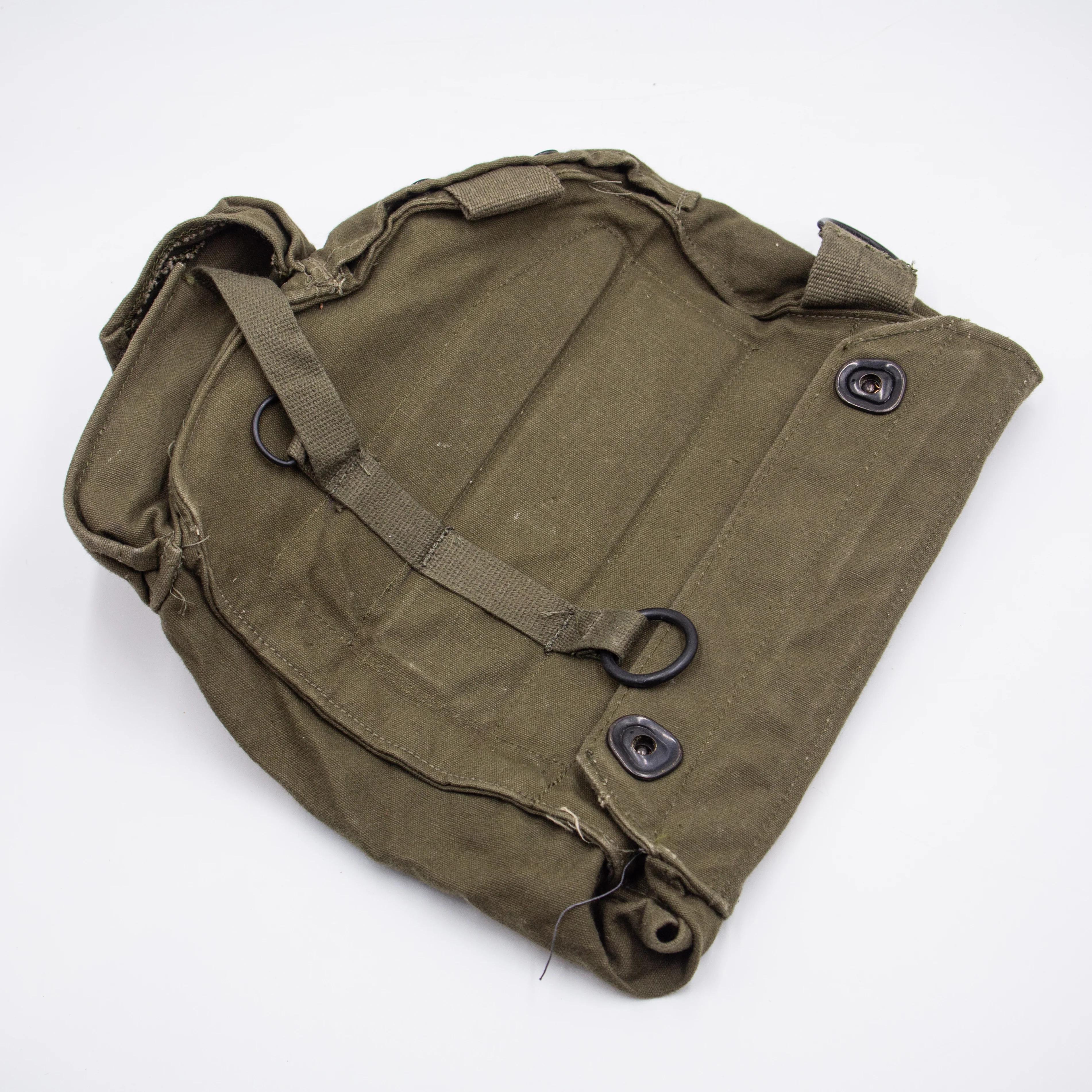 1984 Dated US Military Vietnam War ABC M17 Gas Mask & Bag - Image 8
