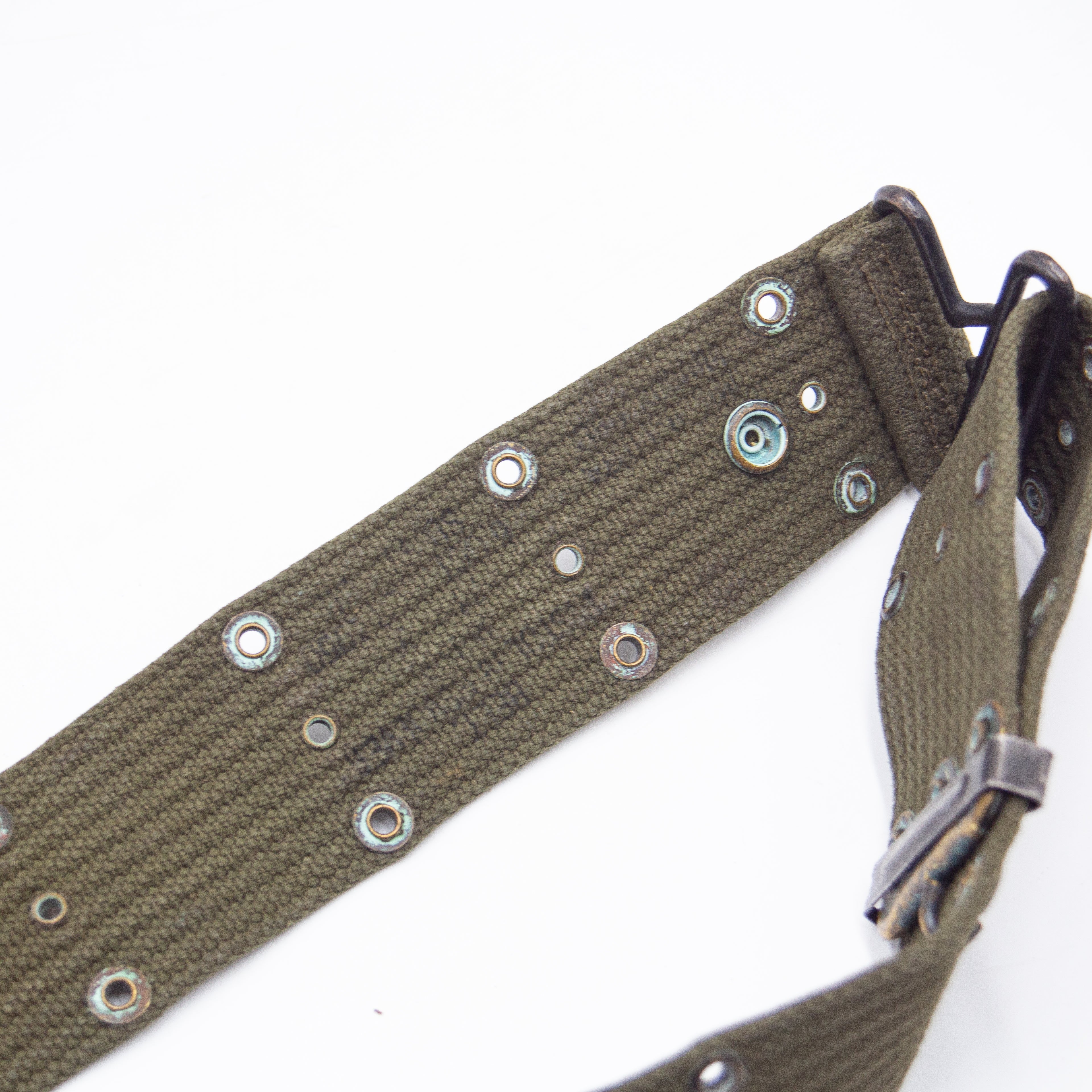40s WW2 US Military M1944 Pistol Belt - Image 4