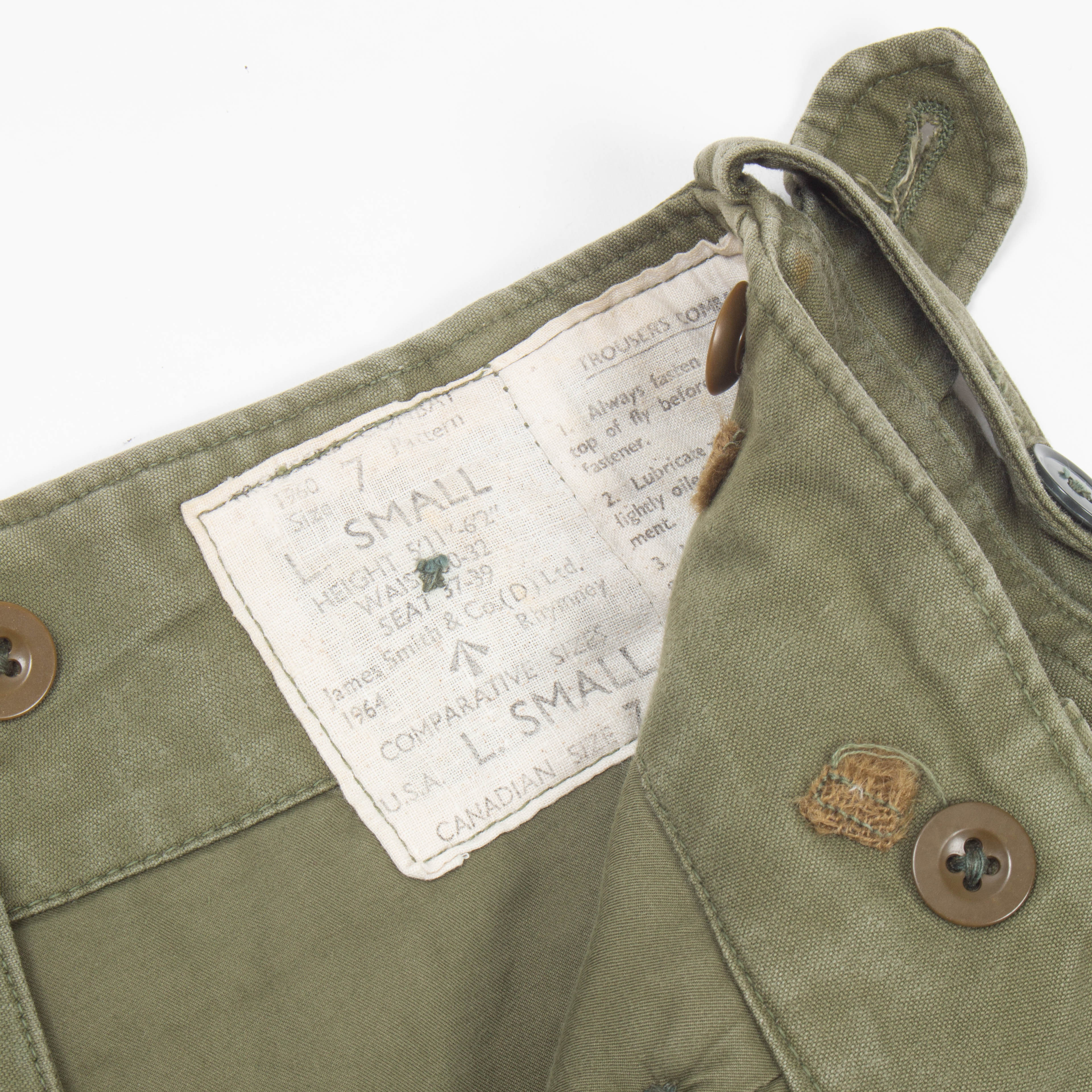 60s British Army 60 Pattern Combat Trousers - 32x32 - Image 5