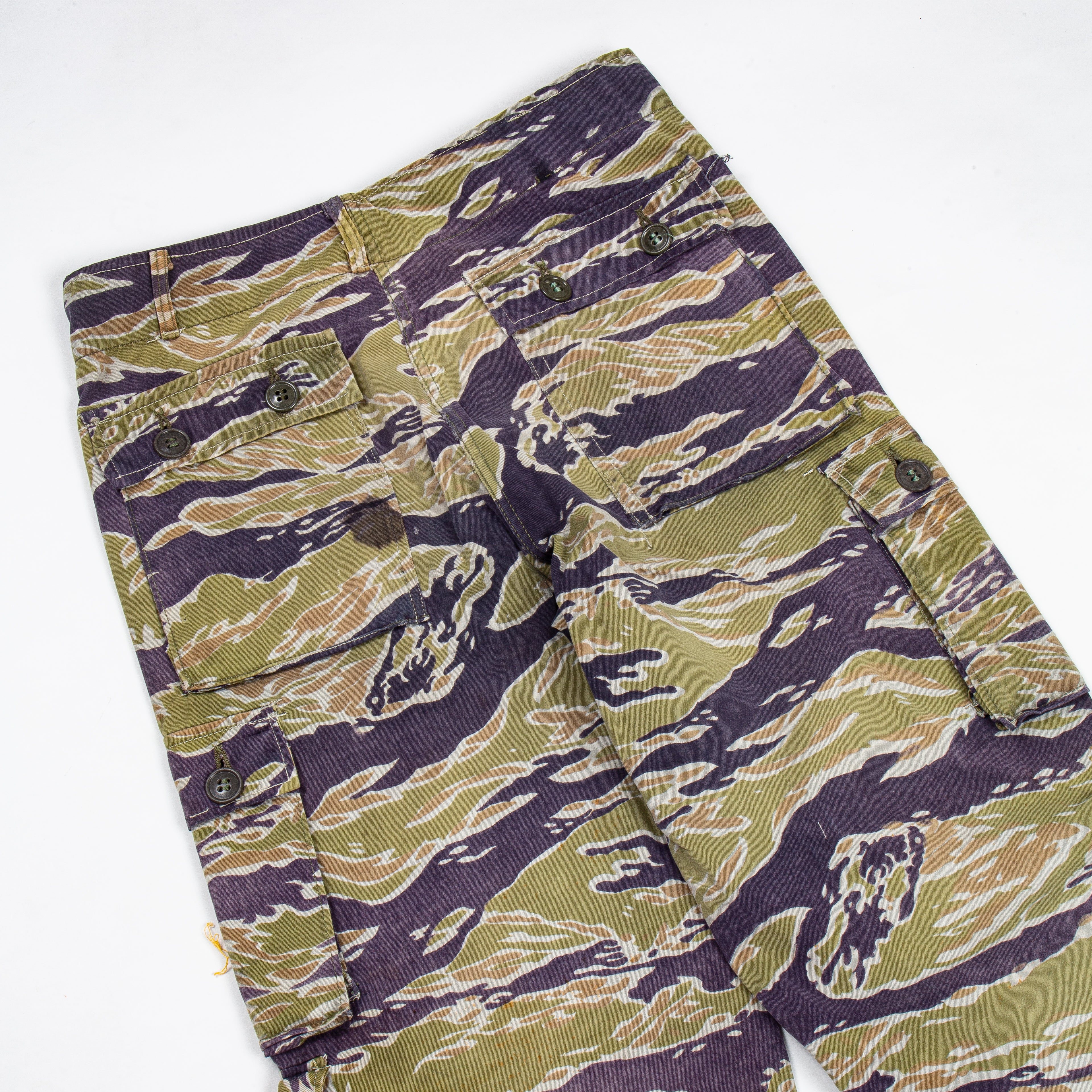 60s Vietnam War Late-War Heavy-Weight Dense (LHD) Tigerstripe Uniform Set - Small - Image 23