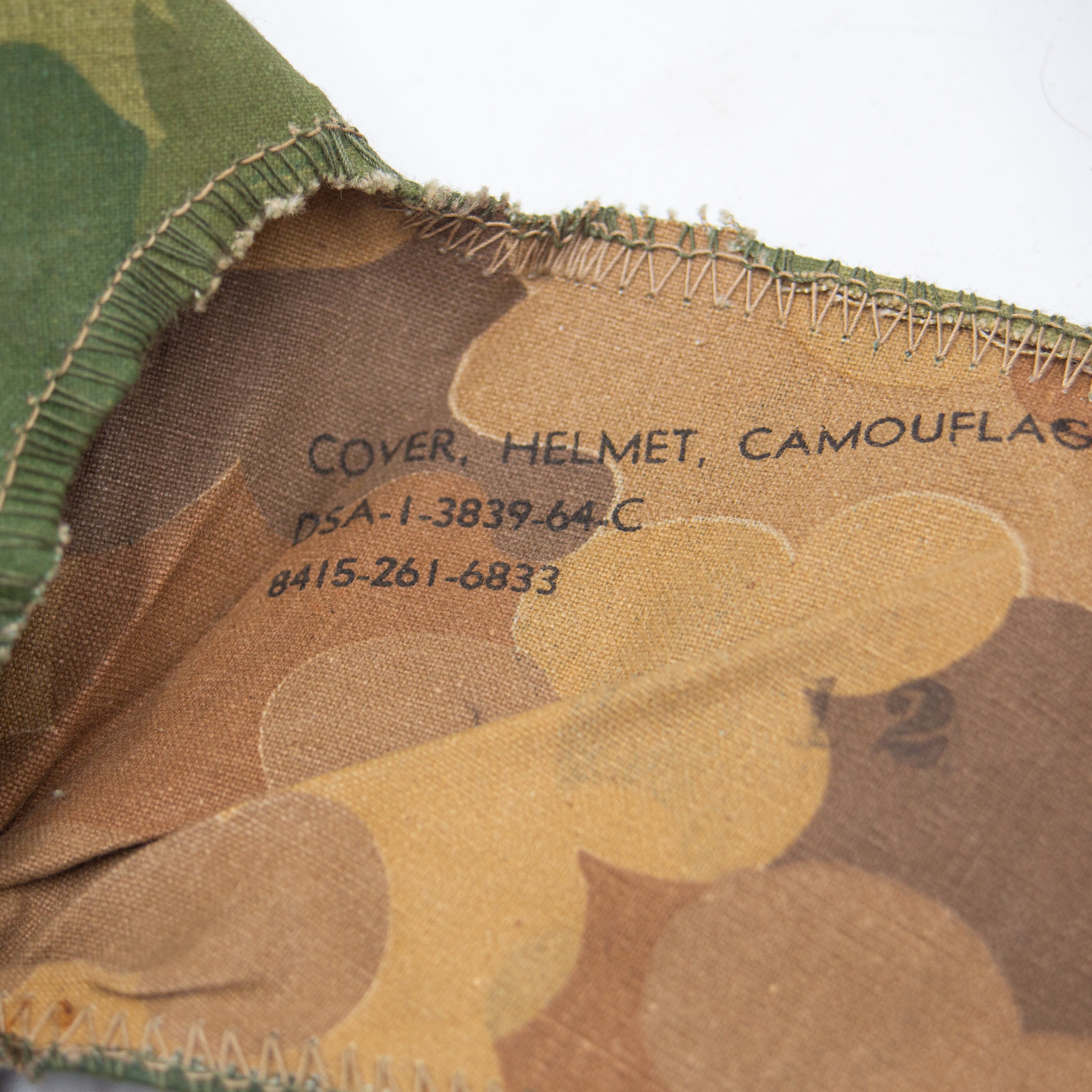 60s Vietnam War US Army M1 Helmet Set - Image 10