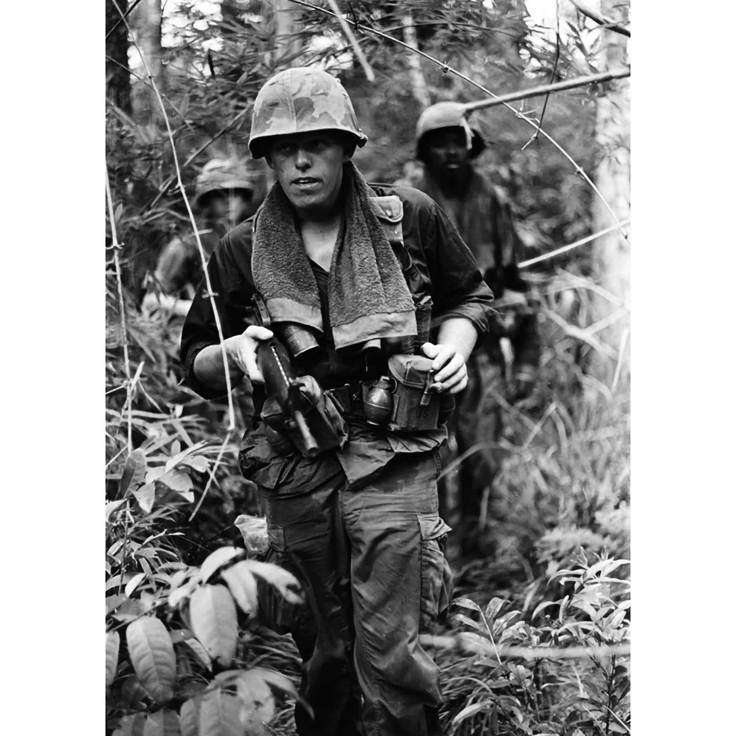 60s Vietnam War US Military Style Towel - Image 7