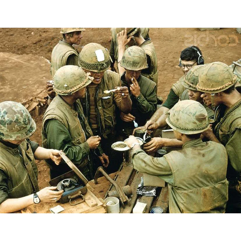 50s-60s Vietnam War USMC M1 Helmet Set - Image 18