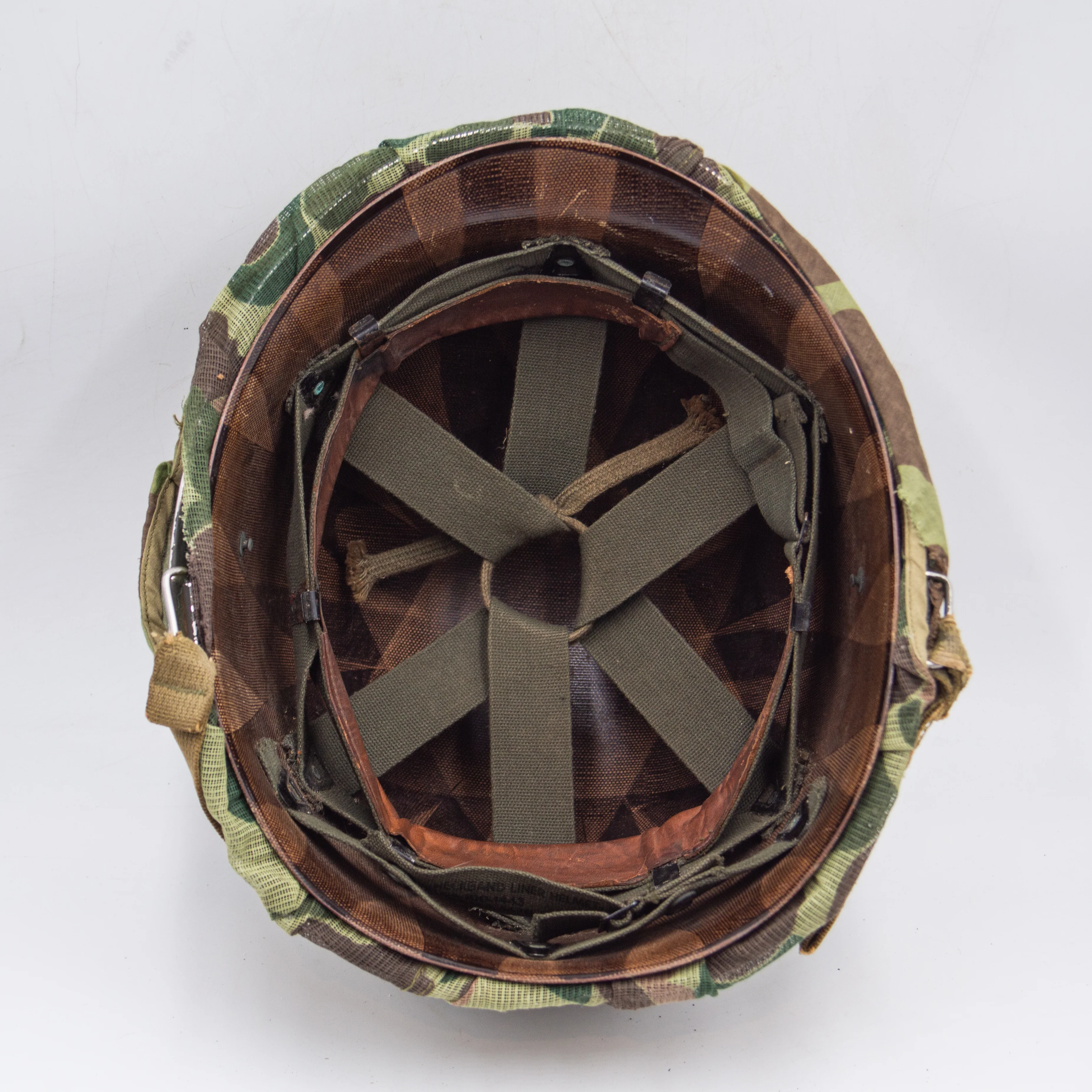 50s-60s Vietnam War USMC M1 Helmet Set - Image 6
