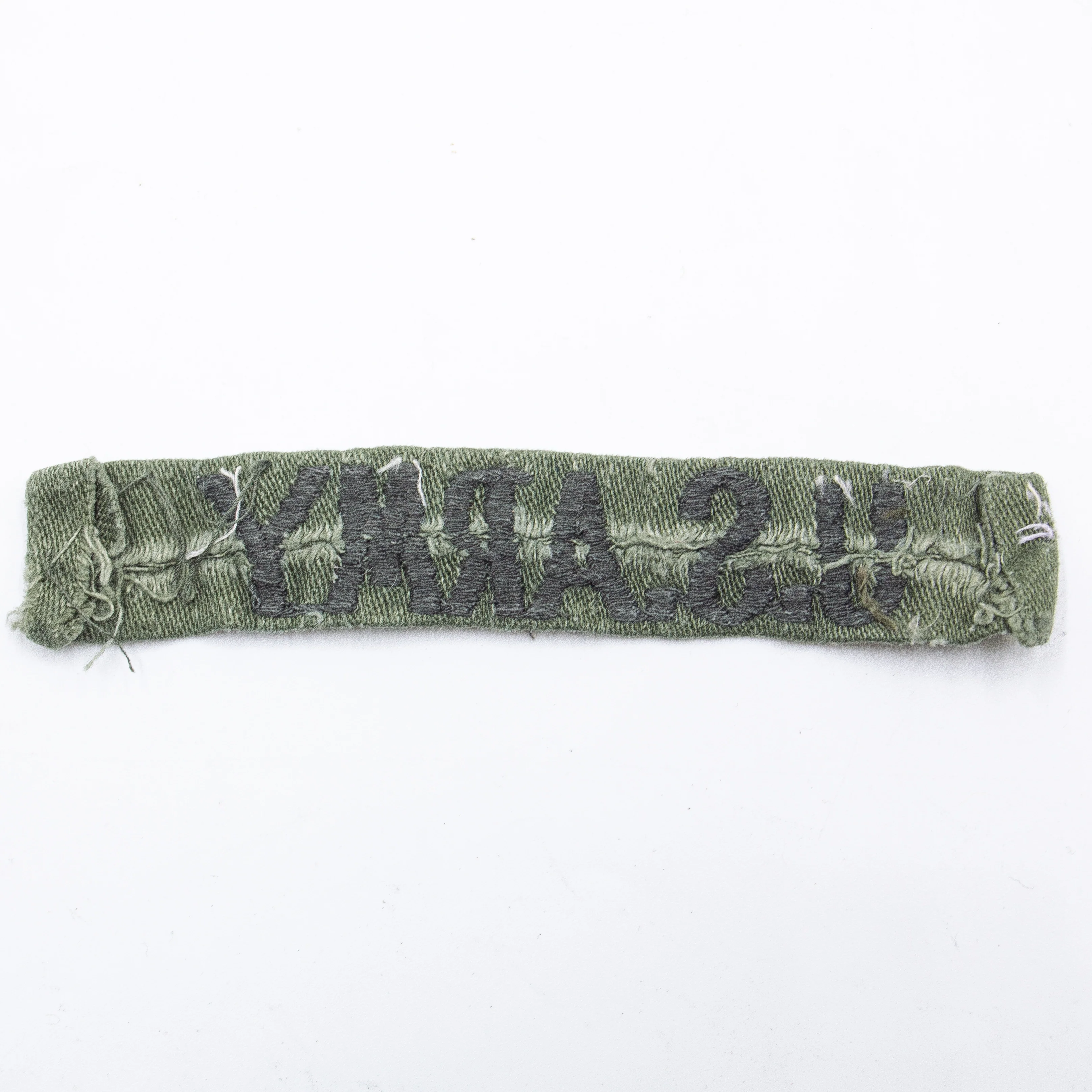 60s Vietnam War Vietnamese-Made US Army Branch Tape - Image 2