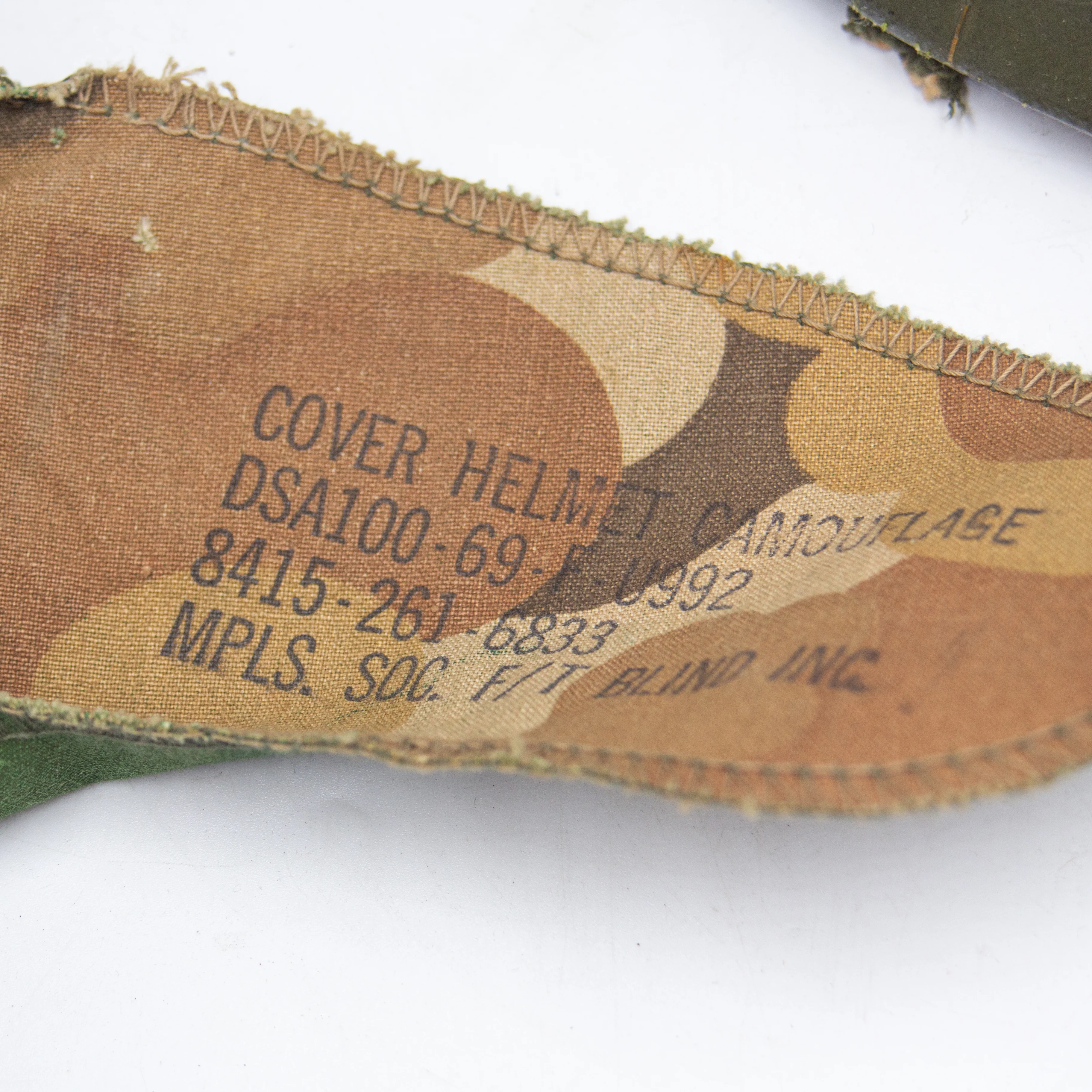70s Vietnam War US Army M1 Helmet Set - Image 8