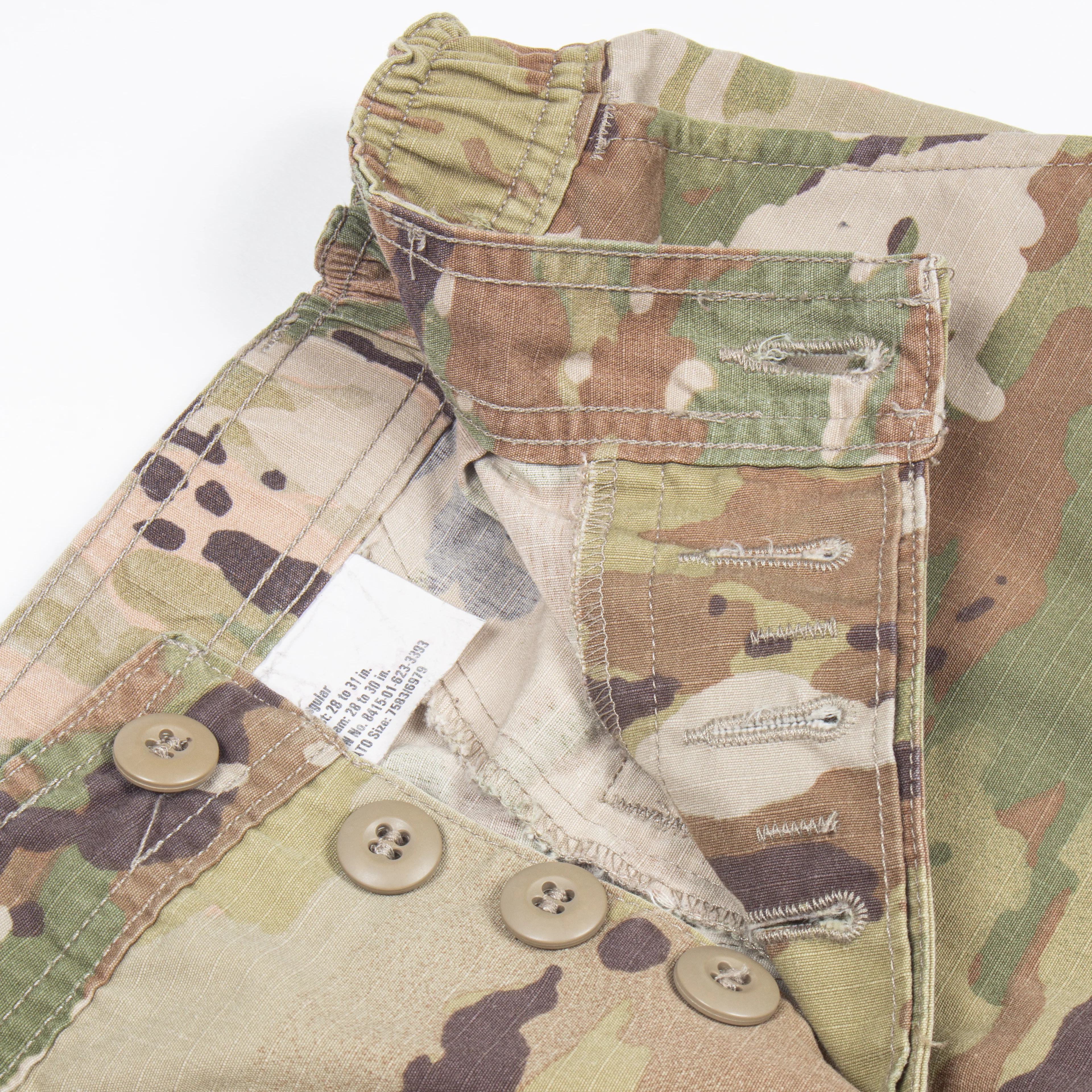 Genuine US Army Female Multicam OCP ACU Combat Trousers - Image 3
