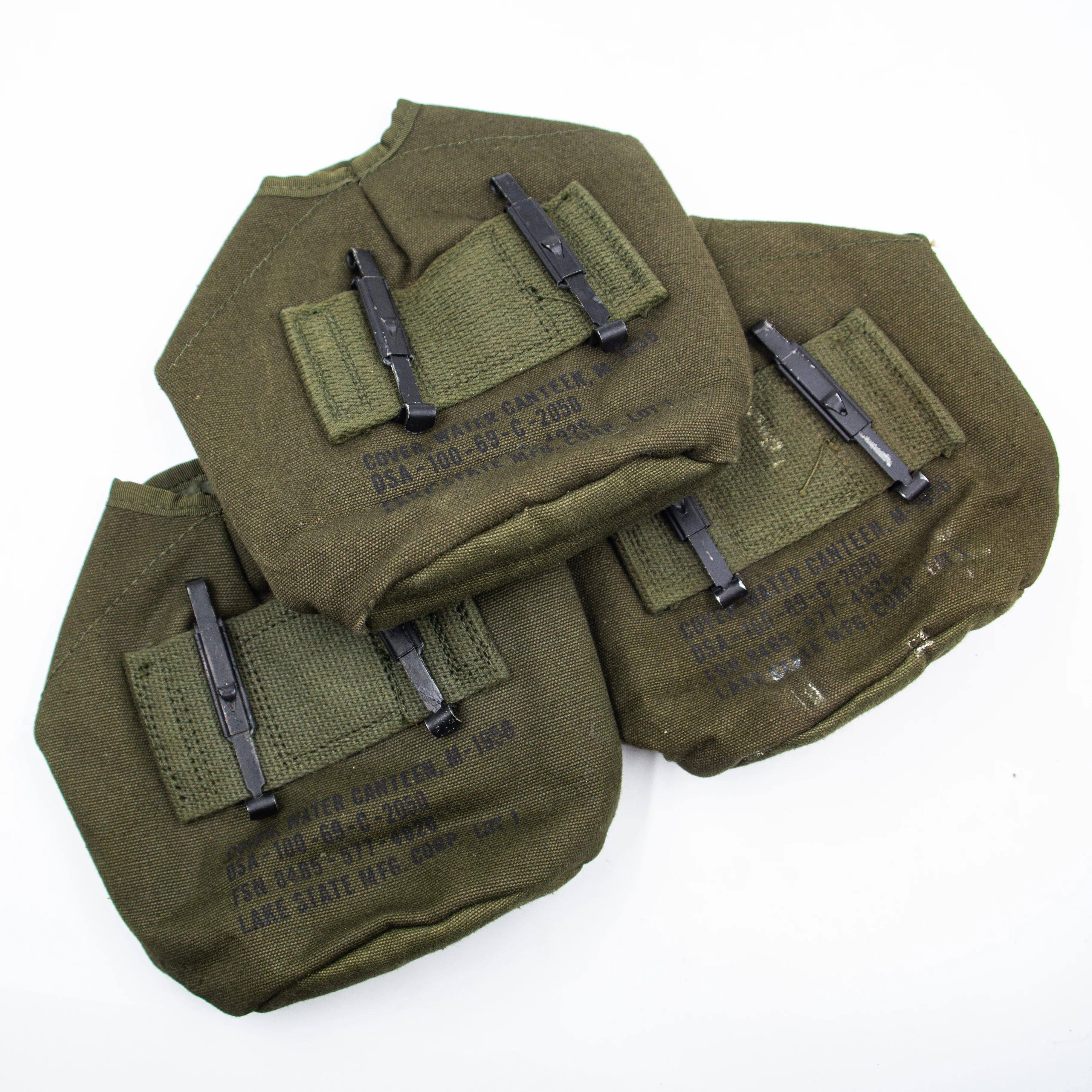 NOS 60s Vietnam War M1956 M56 2nd Pattern Canteen Cover - Image 5
