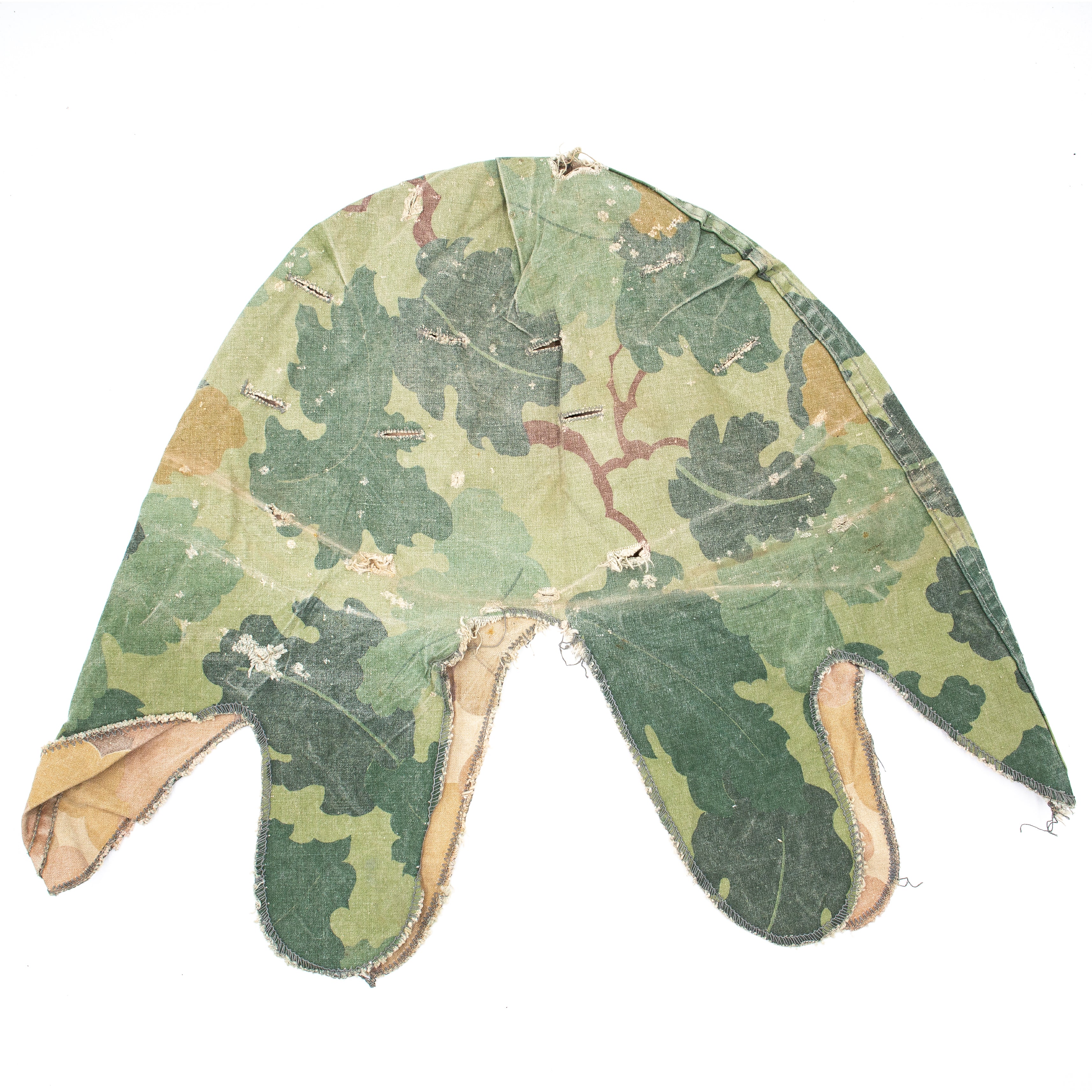 Original Vietnam War Mitchell Pattern M1 Helmet Cover - Image 2