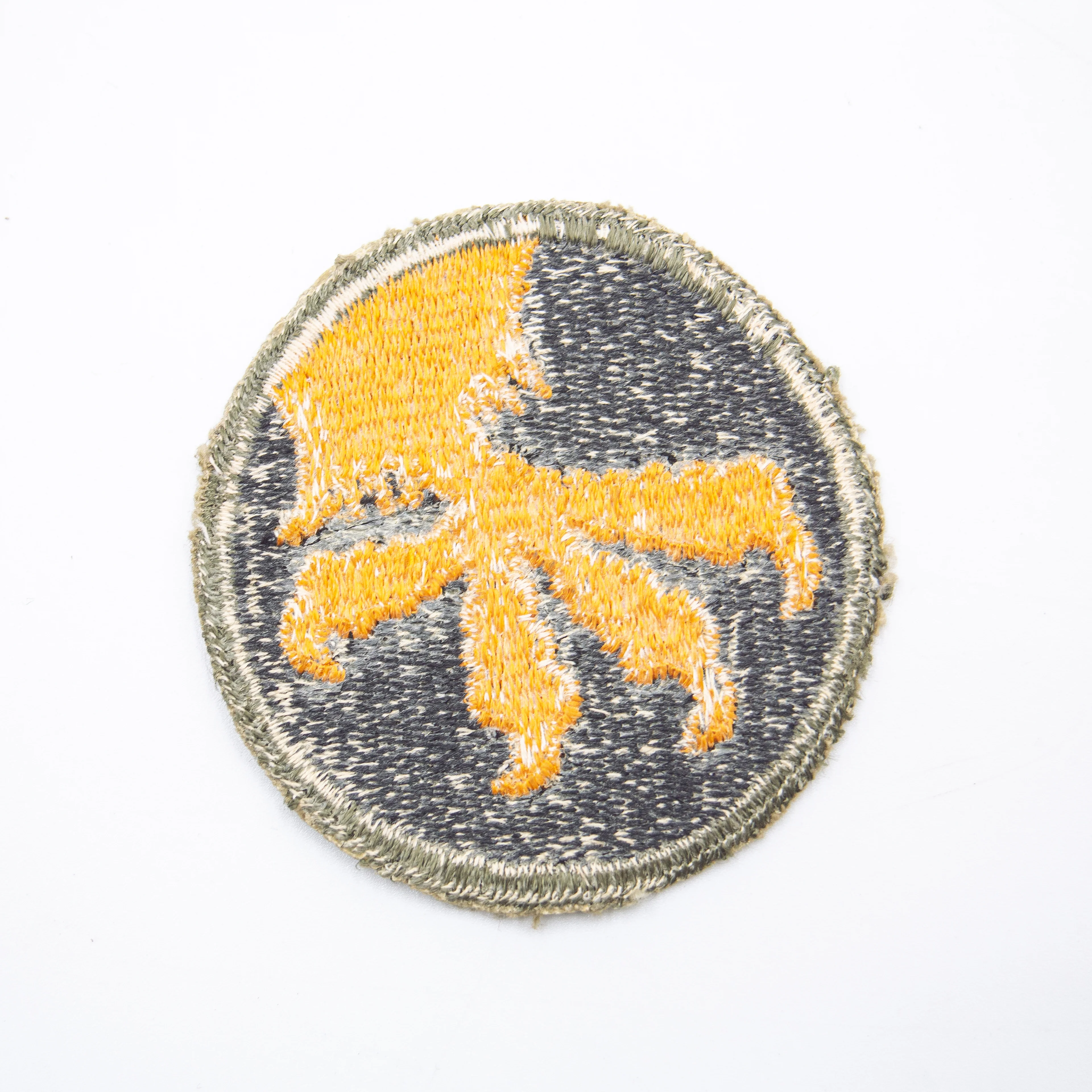 Original WW2 Era US-Made 17th Airborne Division Patch - Image 2