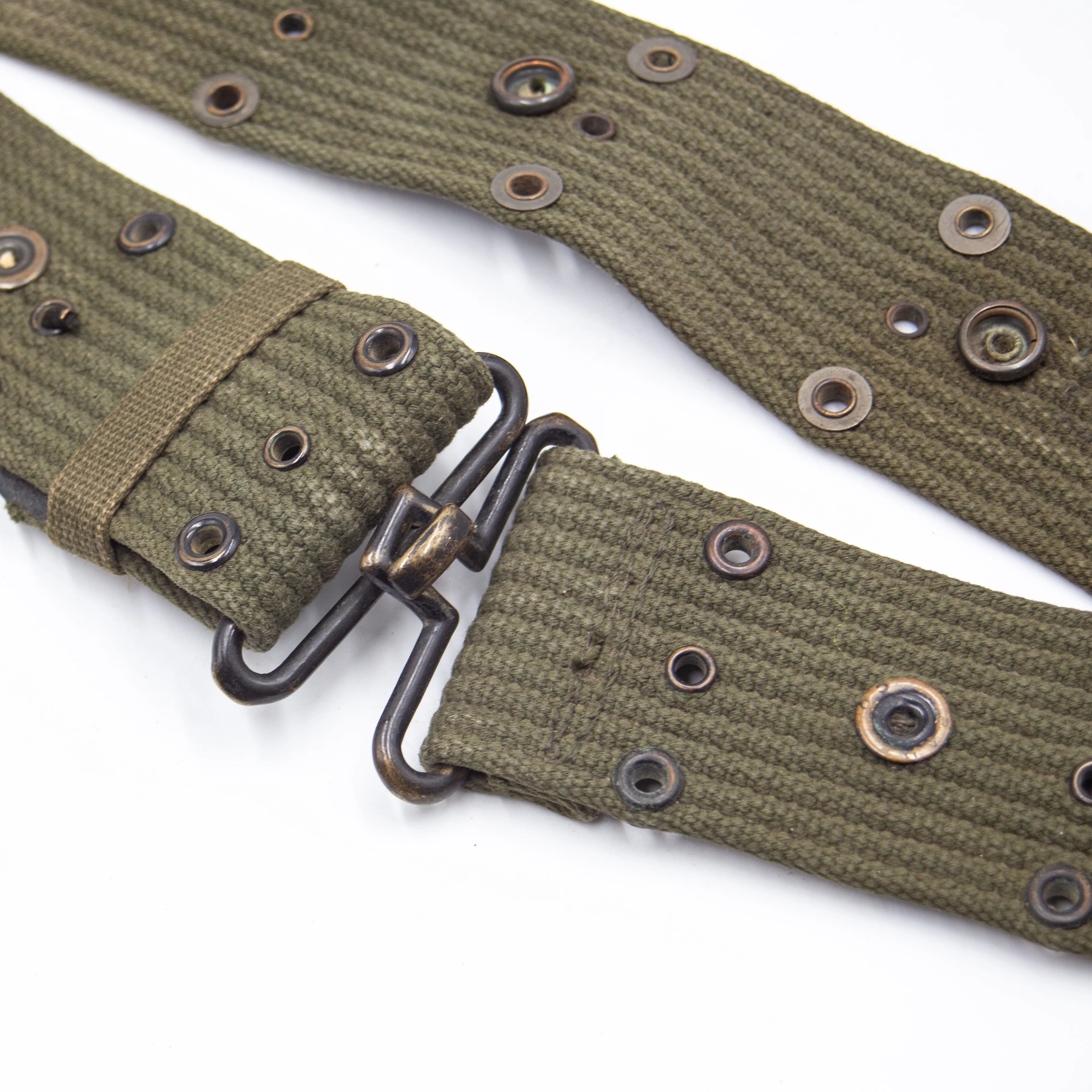 Rare Original Modified Vietnam War USMC M1961 Webbing Belt - Image 2
