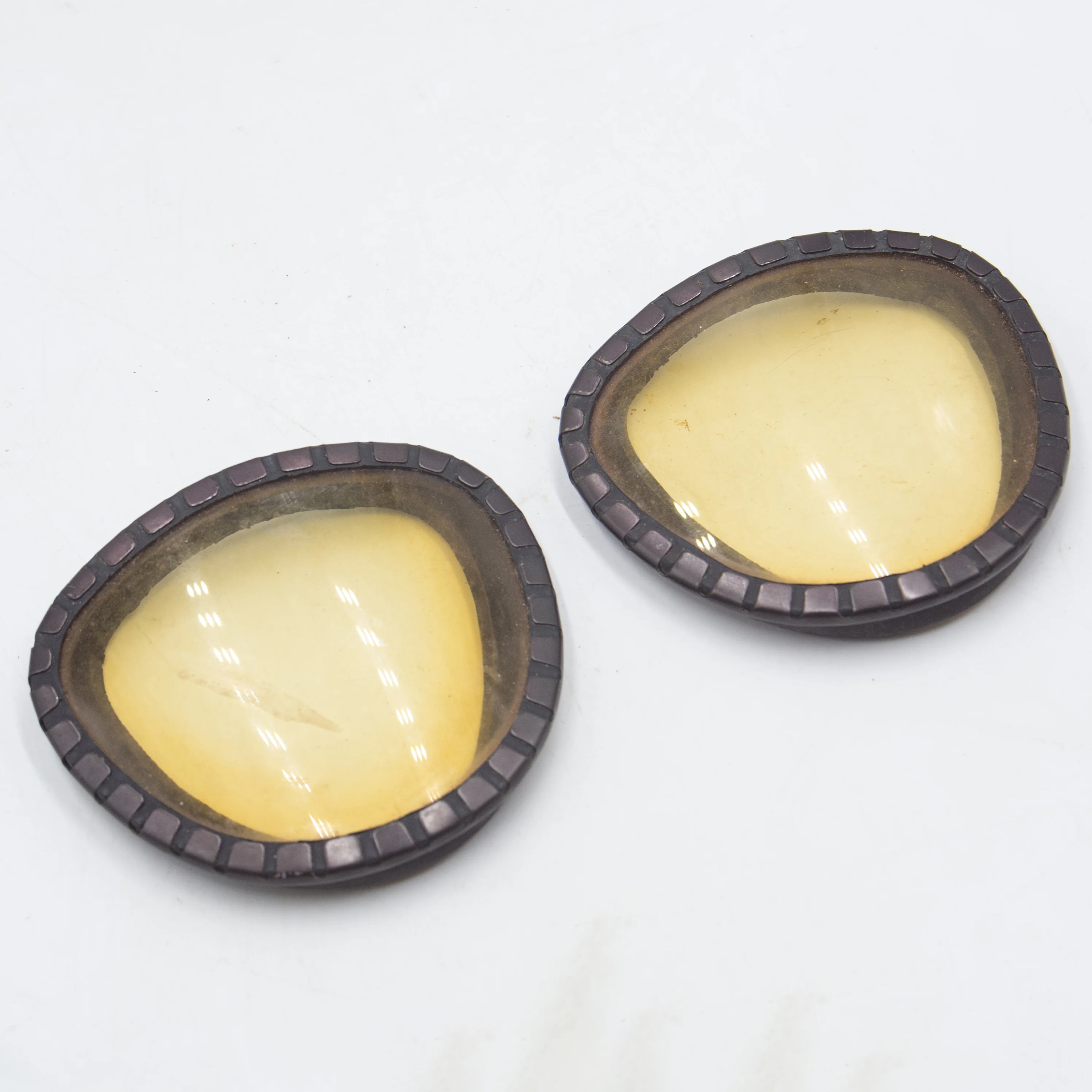 US Army M17 Gas Mask M1 Eyelenses Protective Outserts - Image 3